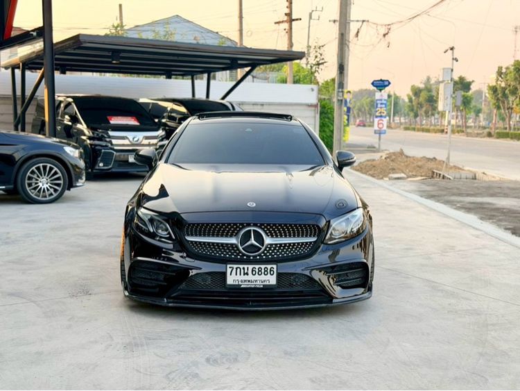 Mercedes-Benz E-Class 2019 E200 Sedan เบนซิน ไม่ติดแก๊ส เกียร์อัตโนมัติ ดำ รูปที่ 3