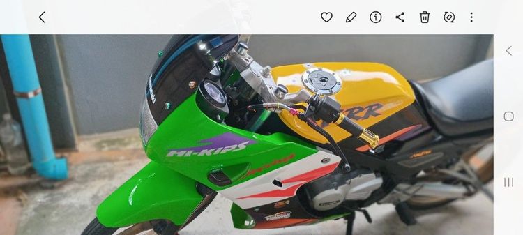 ขาย มอเตอไซด์ คาวา,เคอา อารภาษี70เล่มเขียวพร้อมโอน ราคา28500