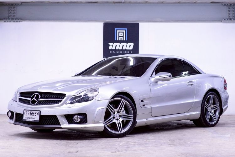Mercedes-Benz SL-Class 2003 SL55 Sedan เบนซิน เกียร์อัตโนมัติ เงิน รูปที่ 2
