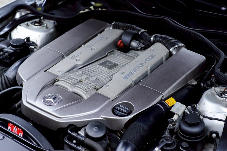 Mercedes-Benz SL-Class 2003 SL55 Sedan เบนซิน เกียร์อัตโนมัติ เงิน รูปที่ 3