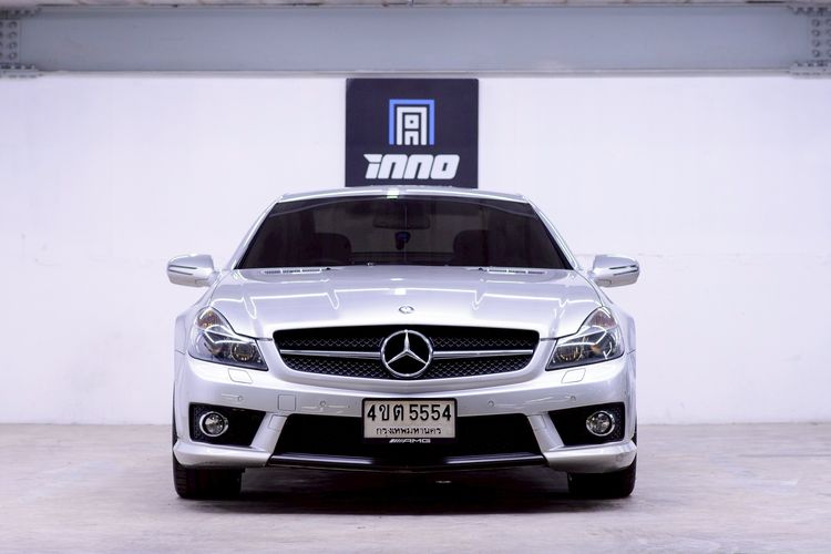 รถ Mercedes-Benz SL-Class SL55 สี เงิน