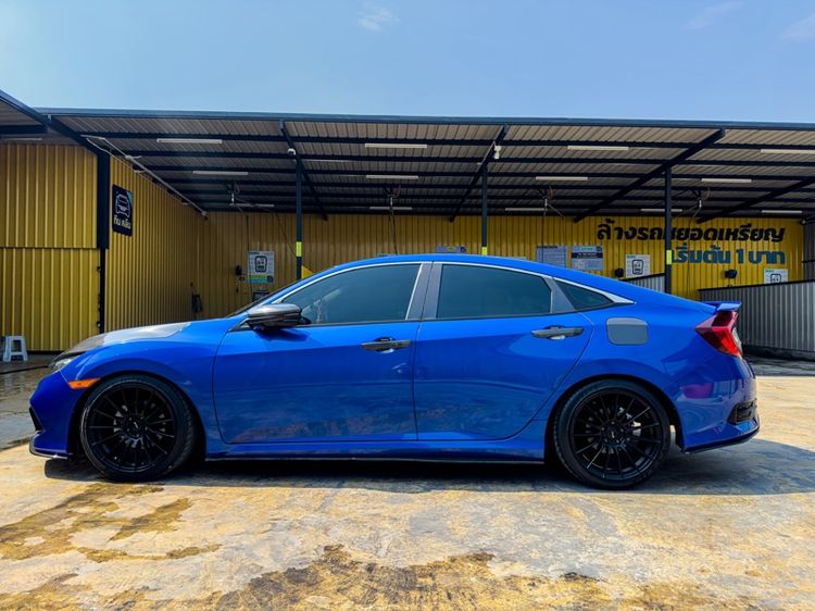 Honda Civic 2019 1.8 EL i-VTEC Sedan เบนซิน ไม่ติดแก๊ส เกียร์อัตโนมัติ น้ำเงิน รูปที่ 4
