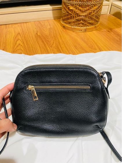 หญิง ดำ กระเป๋าหนังแท้