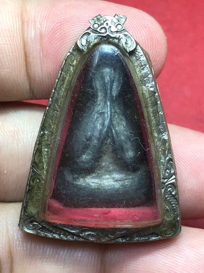 พระหลวงปู่ยิ้มเนื้อตะกั่วตลับเงิน