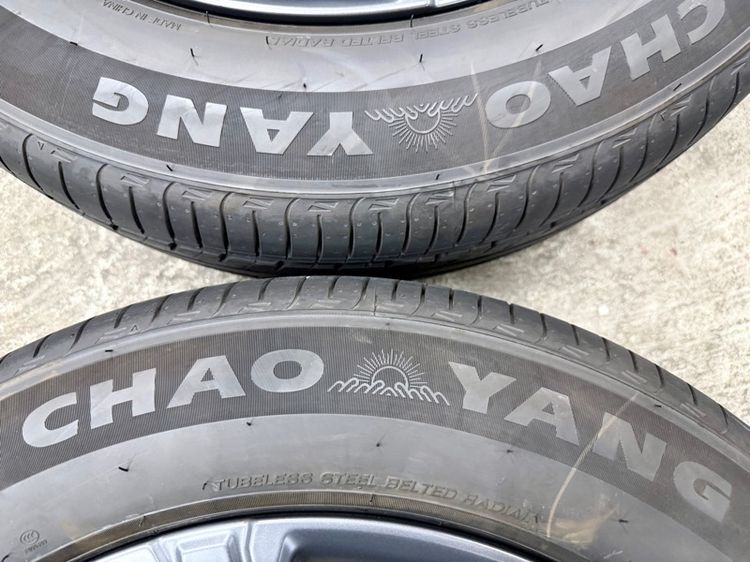 แม็ก HONDA ใส่ CRV ขอบ 18” ถอดป้ายแดง ยาง CHAO YANG 225-60R18 ปลายปี 24 ตุ่มหน้ายางยังอยู่ครบ รูปที่ 9