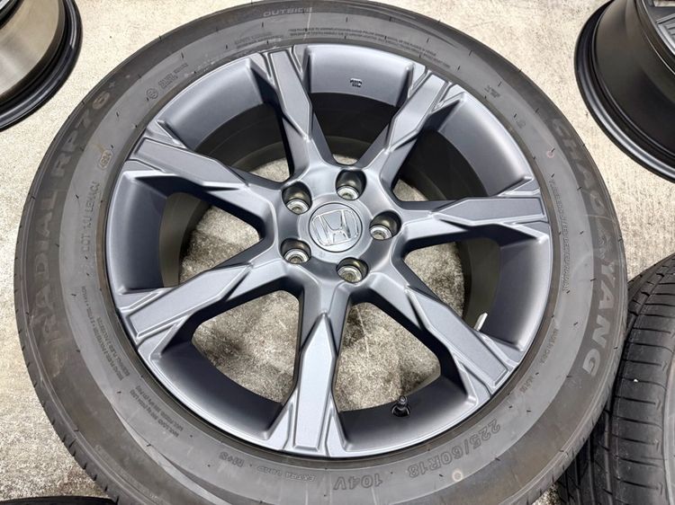 แม็ก HONDA ใส่ CRV ขอบ 18” ถอดป้ายแดง ยาง CHAO YANG 225-60R18 ปลายปี 24 ตุ่มหน้ายางยังอยู่ครบ รูปที่ 8
