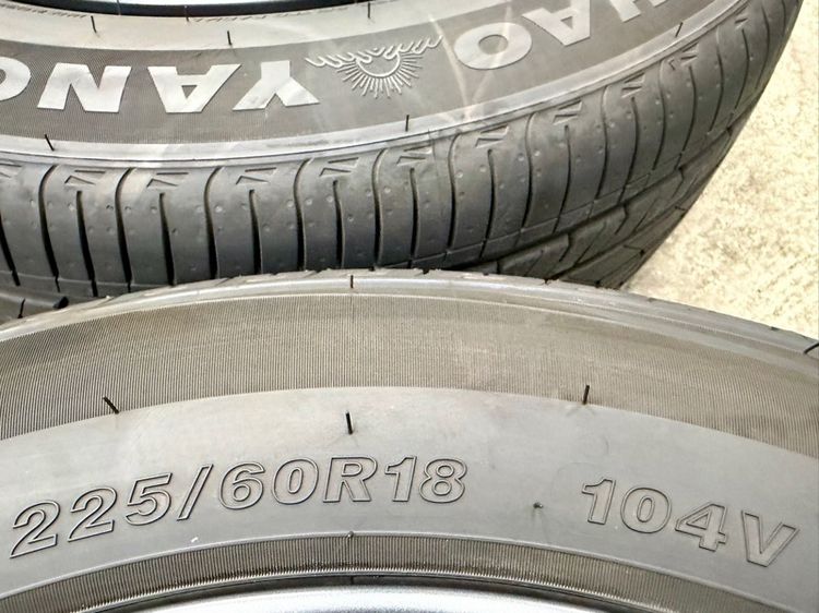 แม็ก HONDA ใส่ CRV ขอบ 18” ถอดป้ายแดง ยาง CHAO YANG 225-60R18 ปลายปี 24 ตุ่มหน้ายางยังอยู่ครบ รูปที่ 11