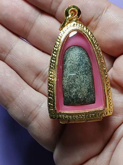 หลวงปู่ทวด เนื้อว่าน พิมพ์พระรอด รุ่นเเรก ปี2497 พระเก่าเก็บสวยเดิม สภาพดี เก่ามาก น่าบูชาครีบ รูปที่ 8