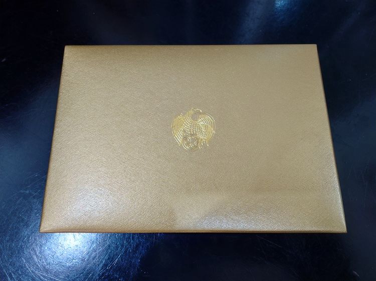 เหรียญพระพุทธปัญจภาคี เนื้อเงิน พิมพ์ใหญ่ ที่ระลึกพระราชพิธีกาญจนาภิเษก ในหลวงรัชกาลที่9 ปี พ.ศ.2539 รูปที่ 6