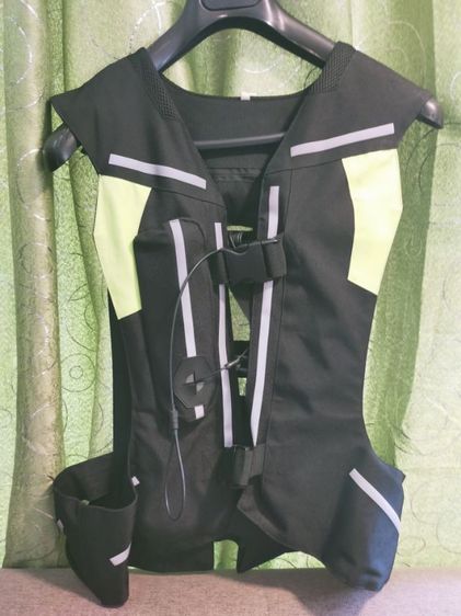 เสื้อการ์ด อื่นๆ 💯 Jacket Safety Air-bag Vest ไซส์L ใหม่ๆครับ 1200บ.