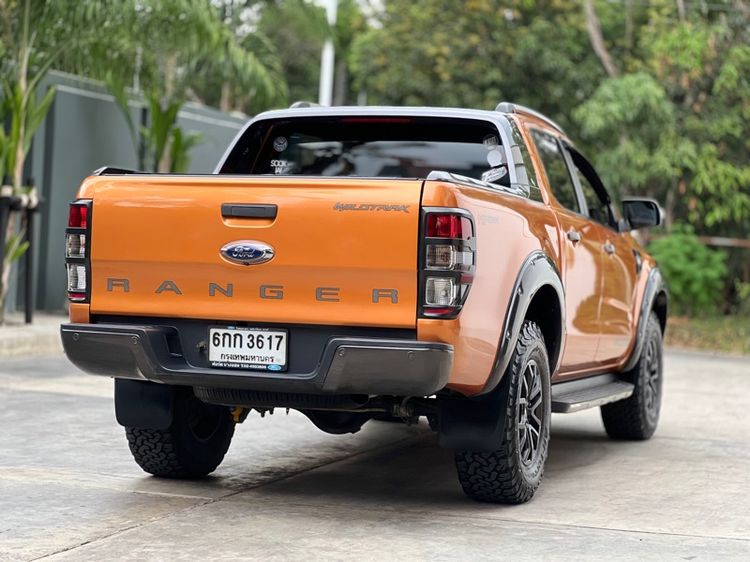 Ford Ranger 2017 2.2 Wildtrak Pickup ดีเซล เกียร์อัตโนมัติ ส้ม รูปที่ 4