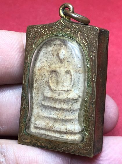 พระสมเด็จบางขุนพรหมเลี่ยมเก่าโบราณ รูปที่ 3
