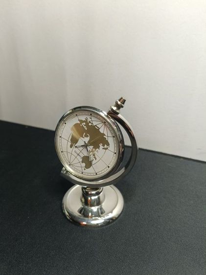 นาฬิกาตั้งโต๊ะทรงลูกโลก (Globe Desk Clock) รูปที่ 2