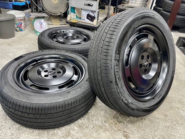ล้อแม็กใส่ JAECOO 6 ขอบ 19” ยาง CHAO YANG 255-55R19 ปี 25 ตุ่มหน้ายางยังอยู่ครับ รูปที่ 2