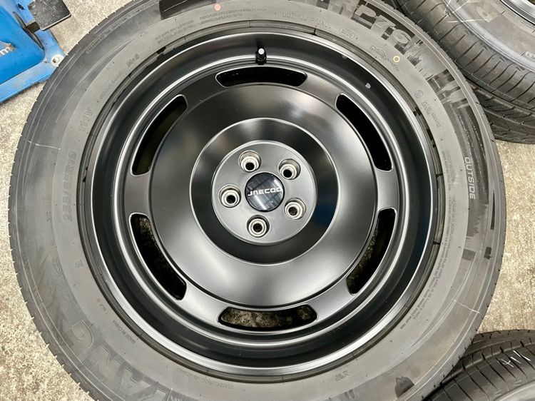 ล้อแม็กใส่ JAECOO 6 ขอบ 19” ยาง CHAO YANG 255-55R19 ปี 25 ตุ่มหน้ายางยังอยู่ครับ รูปที่ 7