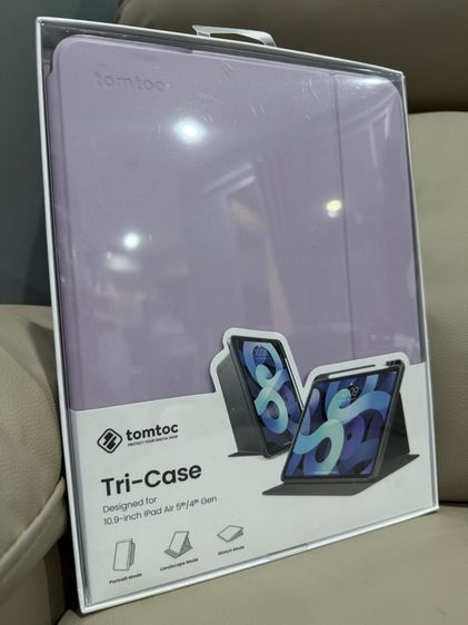 Case iPad Air 10.9” ยี่ห้อ Tomtoc สีม่วง รูปที่ 6