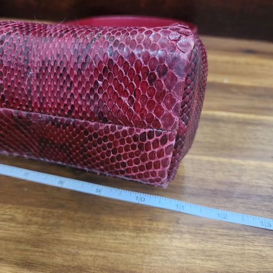 กระเป๋าหนังงู วินเทจ สวยมากๆค่ะ รูปที่ 14