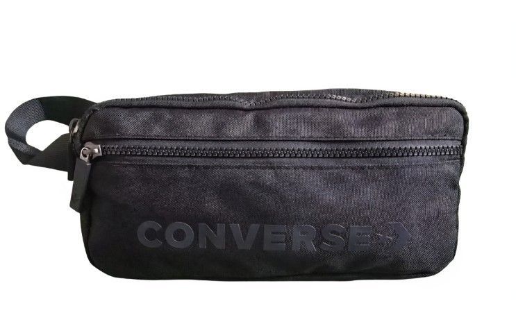 👝กระเป๋าคาดเอว สะพายไหล่ สีดำ สกรีน Converse งานแฟชั่น (งานสวย) รูปที่ 2