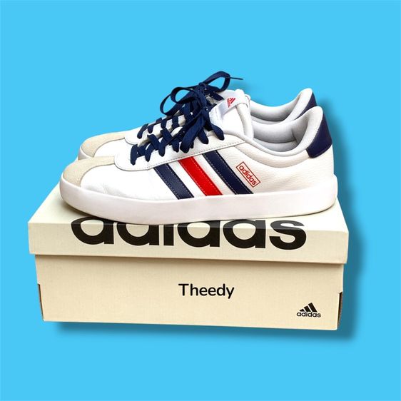 รองเท้า Adidas VL Court 3.0  ใส่ 6 ครั้ง พร้อมกล่องแท้ รูปที่ 3