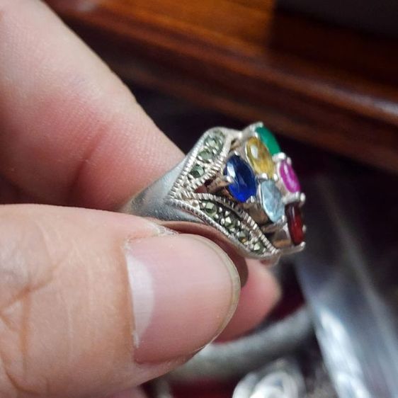 แหวนเงินแท้ 925 รูปที่ 2