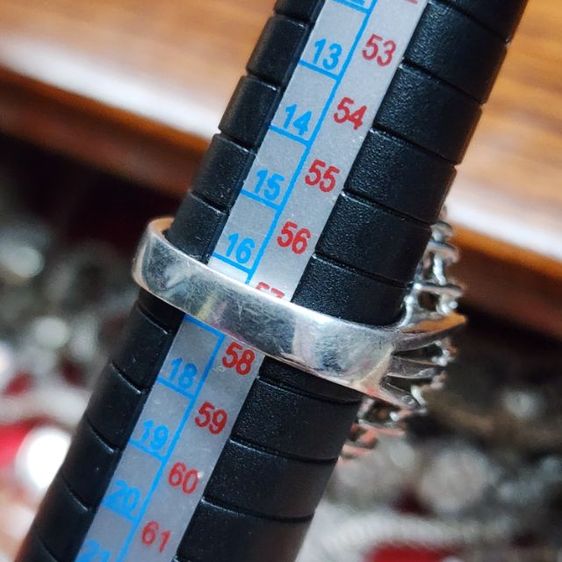 แหวนเงินแท้925 พลอยทับทิมจอนสัน รูปที่ 15