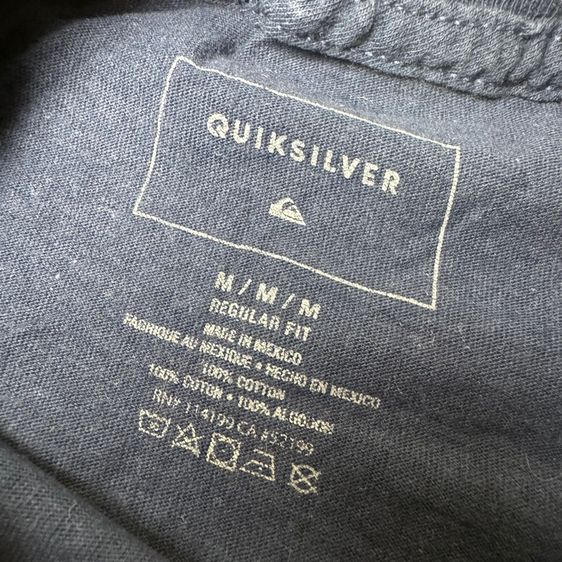 เสื้อยืด Quiksilver​ Size M รูปที่ 6