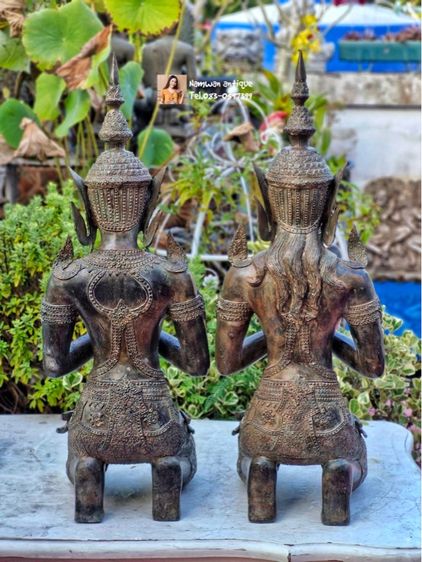 เทพพนมทองเหลืองเก่าคู่ รูปที่ 5