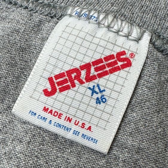 เสื้อยืด vintage 80s Jerzees x Coca-Cola ผ้าบาง Size XL รูปที่ 5