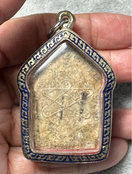 🙏ตะกรุดพอกผงจุ่มรัก ไม่ทราบที่🙏พระขุนแผนหลังตะกรุด องค์ละ 1550 รูปที่ 10