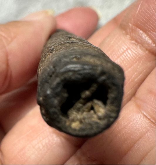 🙏ตะกรุดพอกผงจุ่มรัก ไม่ทราบที่🙏พระขุนแผนหลังตะกรุด องค์ละ 1550 รูปที่ 8