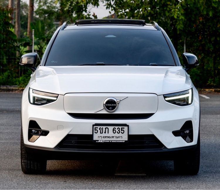 Volvo XC40 2024 Recharge Pure Electric RWD Sedan ไฟฟ้า ไม่ติดแก๊ส เกียร์อัตโนมัติ ขาว รูปที่ 2
