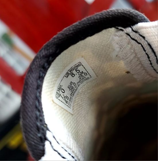 รองเท้าผ้าใบ VANS 25 cm รูปที่ 6