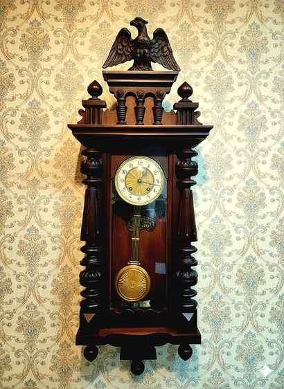 นาฬิกาเก่า นาฬิกา2ลานเยอรมัน ตีพิเศษทุกๆ15นาที