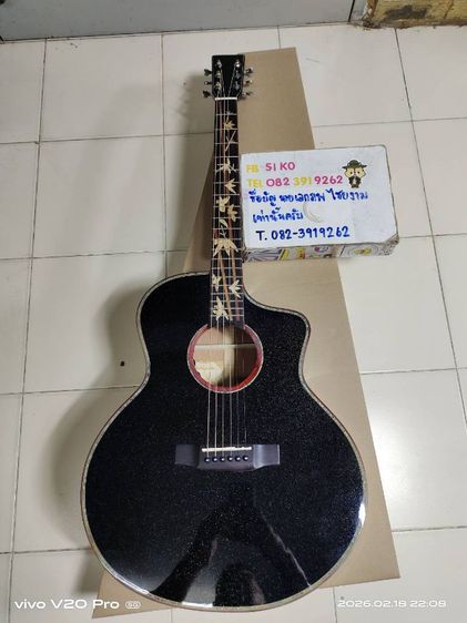 อื่นๆ กีต้าร์โปร่งไฟฟ้า All solid
