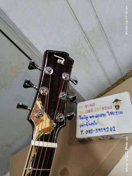 กีต้าร์โปร่งไฟฟ้า All solid รูปที่ 10