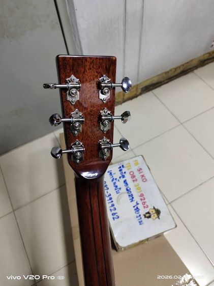 กีต้าร์โปร่งไฟฟ้า All solid รูปที่ 16