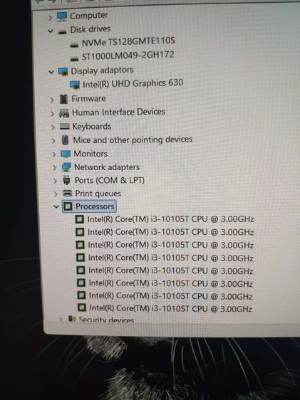 All in One Dell CPUIntel® CoreTM i3-101105T Processor (8M Cache, up 3.00 GHz) Ram4GB DDR4 จอ22" M2  gen 10 แรง ๆ ไรรอย  ไรตำหนิ  เครื่องใหม่ รูปที่ 18