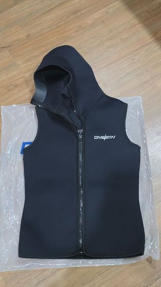 เวทสูทแขนกุด มีฮู้ด หนา 3 มม. ไซส์ M