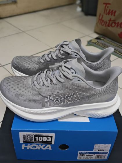 ขายรองเท้าวิ่ง​HOKA​ Mach6 มือหนึ่งของใหม่​ 2000บาท​ ของแท้จากร้านavarin เบอร์​8.5​ 42 ติดต่อคุณโอ๊ตโทร0880029726​ I'd 0982548693​ รูปที่ 4