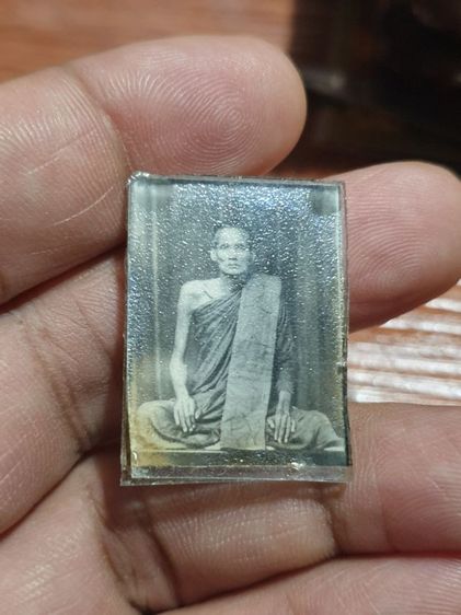 รูปถ่ายอัดกระจก หลวงพ่อเอียด วัดบ่อเงิน ปทุมธานี ภาพเก่าเกจิอาจารย์ สภาพสวยหายาก รูปที่ 9