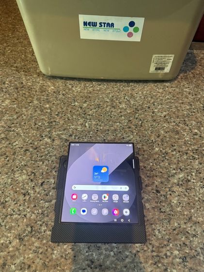 ขายSamsungFold6สีพิเศษหายากCrafted Black256กิ๊กจอสวยๆขาวๆหายากมากสูนTrueสวยๆใช้งานดีถูกมากก