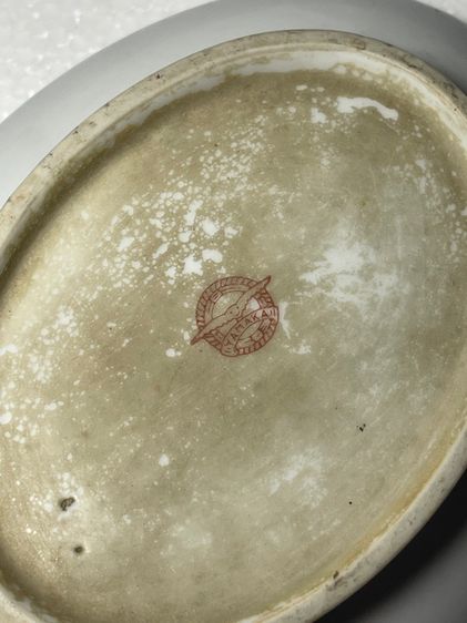 โถข้าว ลายดอกแดง โบราณเก่าสะสม รูปที่ 13