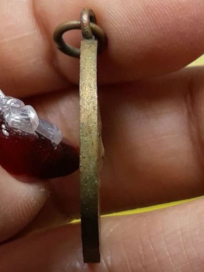 เหรียญเจริญลาภหลวงพ่อจาด วัดบางกระเบา เนื้อทองแดง รูปที่ 3