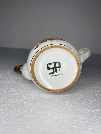 กาน้ำชา ลายนกยูง โบราณเก่าสะสม รูปที่ 6