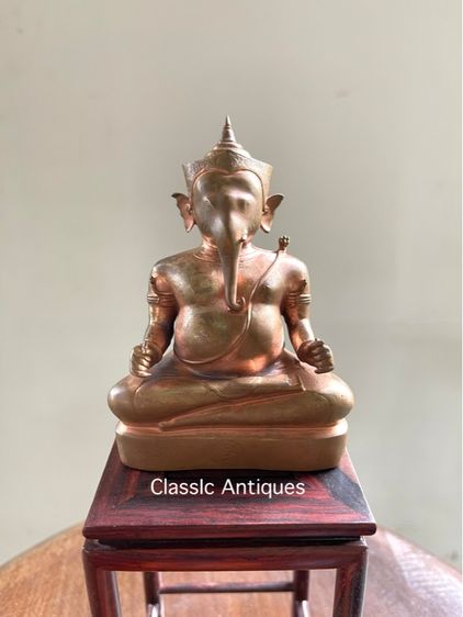 พระพิฆเนศ ทองเหลือง เก่าสะสม