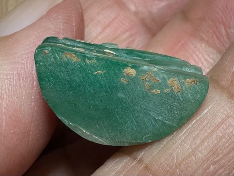 🙏 พระหยกแกะ(แกะมือ) ล.พ.วิริยังค์ วัดวชิรธรรมสาธิต🙏พระพุทธฐานบัว ศิลป์เชียงแสน เนื้อสัมฤทธิ์แก่ทอง 🙏ล.ป.เอี่ยม วัดสะพานสูง องค์ละ 1550 รูปที่ 7