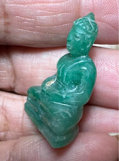 🙏 พระหยกแกะ(แกะมือ) ล.พ.วิริยังค์ วัดวชิรธรรมสาธิต🙏พระพุทธฐานบัว ศิลป์เชียงแสน เนื้อสัมฤทธิ์แก่ทอง 🙏ล.ป.เอี่ยม วัดสะพานสูง องค์ละ 1550 รูปที่ 4