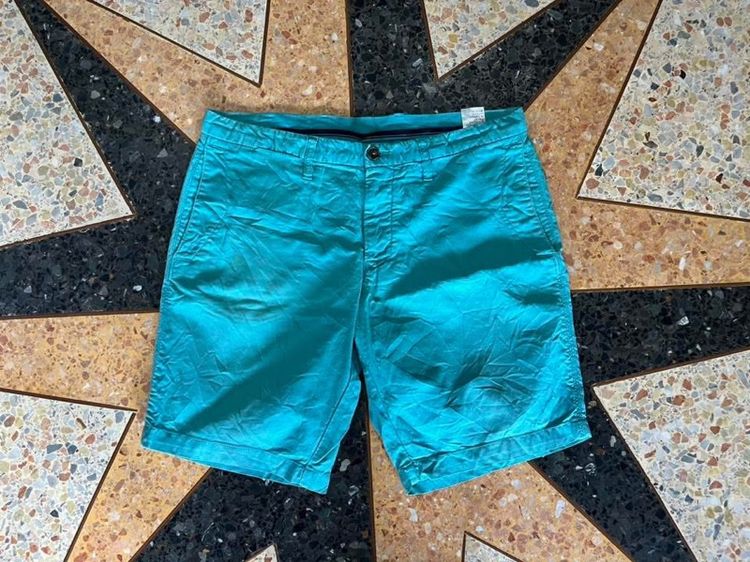 เขียว กางเกงขาสั้น 📌TOMMY HILFIGER -ขาสั้นแท้💯 เอว 34-35