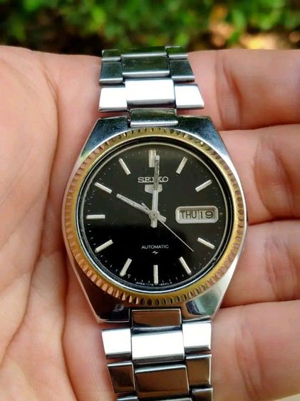 ดำ นาฬิกา Seiko ออโต้ เช็คเวลาแล้ว

สภาพดี เดินดี ใช้งานปกติ