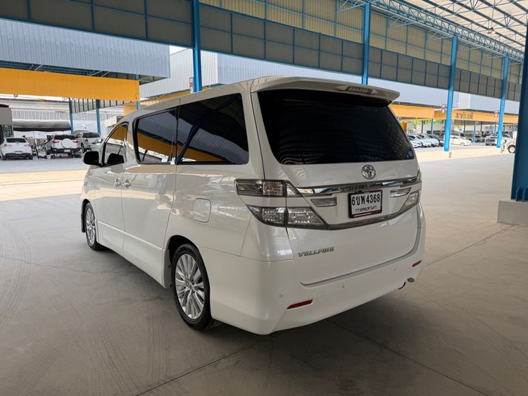 Toyota Vellfire 2013 2.4 Z G Edition Van เบนซิน เกียร์อัตโนมัติ ขาว รูปที่ 4